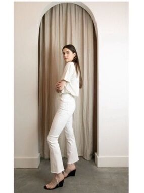 Mother Jeans The Hustler Ankle Fray in Fairest Of Them All